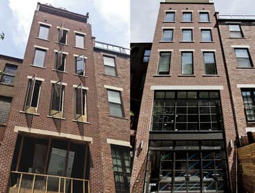 Townhouse vertical and horizontal enlargement