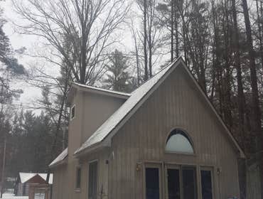 Bathroom Dormer Addition Archon, LLC was hired by client to remove approximately an 8x8 section of the second story of a cottage attic and roof and bui