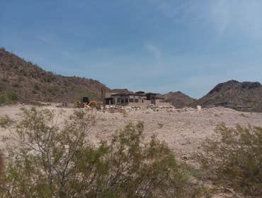 The Medlin Residence- Grading and Rock Removal Grading and Rock Removal in Peoria, AZ