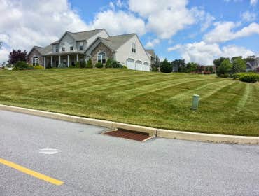 mowing