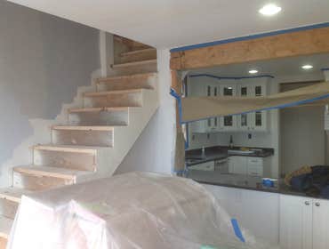Before Stairs, Kitchen, mantle