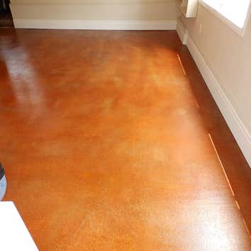 Overlay with Stained Concrete