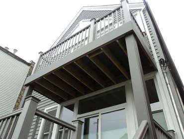 Andersonville deck -- finished!