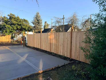 Wood Fence Installation