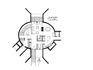 Photos by Ecological Architecture P.A. #21 earth shelterd underground home on 110 acres in Quinlan, Texas.