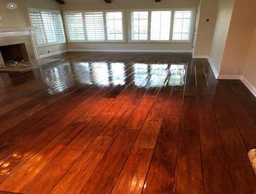 Refinish Brazilian Cherry Floor