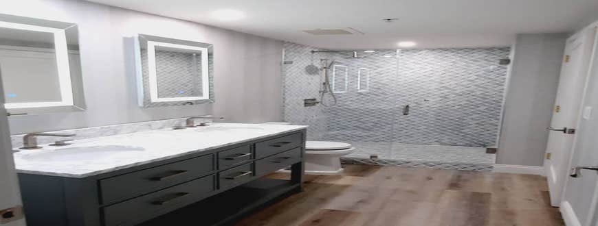 Bathroom Remodels Glass Door Installation and Shower Enclosure