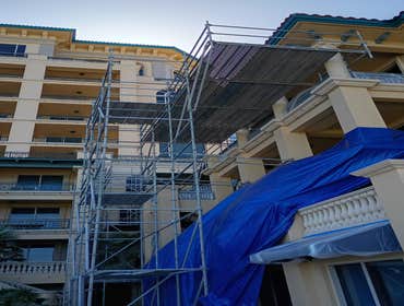 Photos by Elite Builders Contractor, LLC #1 Private building repair and remodeling project in Hollywood, FL. Scope included selective demolition, coord