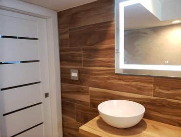 Tile work