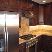 Cherry Cabinets and Granite