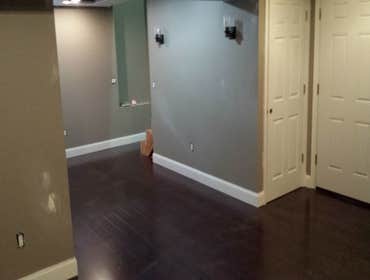 Basement This is a new basement "mancave" we painted, August 2016