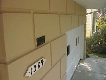 My home in Lyndhurst I refaced the front of my home with traditional sand & cement Plaster