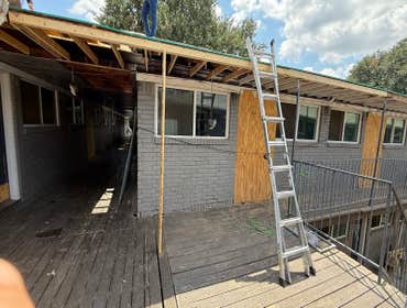 Photos by R19 Roofing & Remodeling #1 Re framing re decking re hab