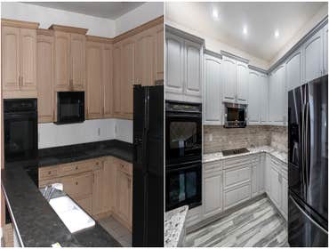 Kitchen Before and After