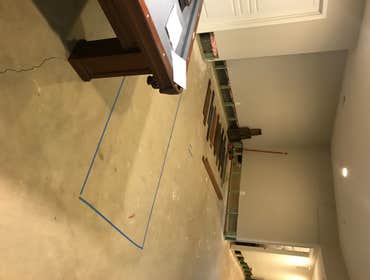 Before/after basement remodel Before/after basement remodel