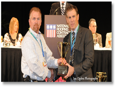 Red Pointe Roofing Company Project NRCA Superintendent of the Year Perry Phillips leads Red Pointe Roofing's operations team.