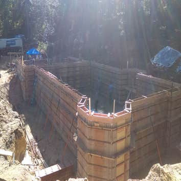CUSTOM 9 foot High FOUNDATION