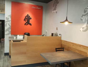 Sushi Restaurant Design & Build: Love Sushi, Santa Clarita A modern sushi restaurant designed and built by M DESIGN HOUSE.
This project features layer