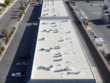 Commercial foam re-coat, Palm Desert, CA