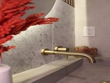 Photos by Ark Concept & Construction Inc #1 Residential bathroom remodel combining the timeless appeal of classic high-end materials with the raw, unfi