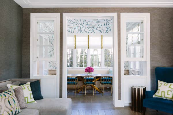 Breakfast Nook into Family Room
