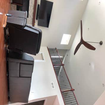 2 story ceiling fan installed