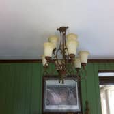 Fabricated chandelier