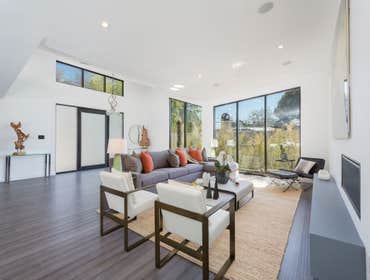 Strand-Woven (CLICK) - Cloud Grey Hand Scraped Strand Woven High-Density Fiberboard (HDF) 3/8 in. Bamboo Flooring is popular for its supreme durability