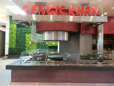 Gengis Khan in Del Amo Mall (Torrance, CA) Gengis Khan Restaurant Tenant Improvement in Del Amo Mall Food Court.