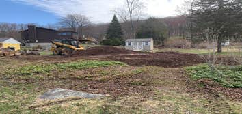 Photos by Galvin Excavation LLC #1 Yard expansion and grading