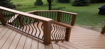 Multi-Level Composite Deck
