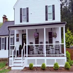 Front Porch Build / Siding replacement Build of new front porch and replacement of siding