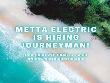 Journeyman call METTA ELECTRIC - Solar & Electrical Experienced Journeyman needed for Solar installation and Electrical projects and Home remodels