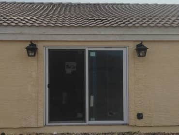 Photos by Concrete With Love, Inc #1 Closed open carport into ,single car garage