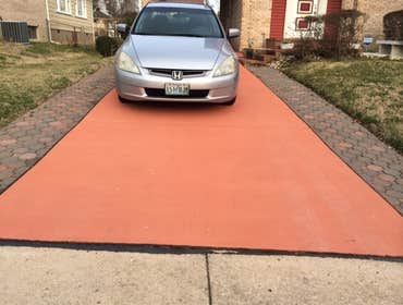 Colored Driveway