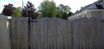 Custom Gates This customer was extremely happy with his new gates!