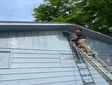 Photos by George Wood General Contracting & 6 inch seemless Gutters & Painting of All Types #1