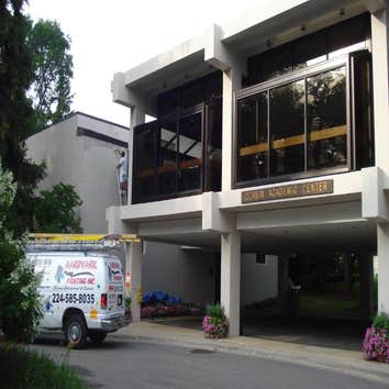 Lake Forest Academy Repainting of Complete Exterior of Library and Dormitories And Resident buildings.