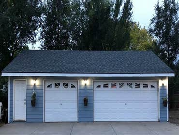 Photos by Jb Properties #1 Storm restoration project in Wheatridge, included roof, gutters, siding, windows, painting, masonry and light fixtures.