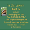 First Class Carpentry logo