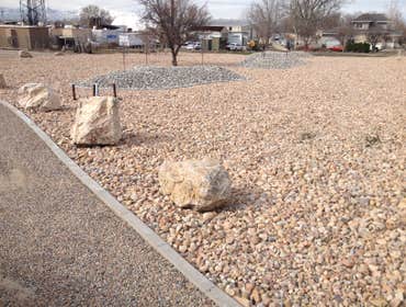 Commercial site rock