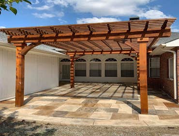 Fence and Pergola