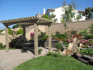 Rear garden