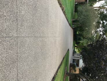 exposed aggregate Driveway Photo by Potoroka Concrete Macomb MI