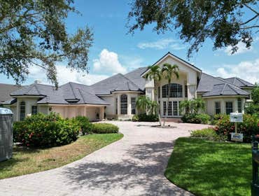 custom roof replacement A stunning 20,000-square-foot custom roof replacement was recently completed in the prestigious Bonita Bay Community. We put a 