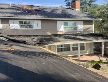 Photos by Roofland #3 Wood shake removal, re-deck, installation of Shingles