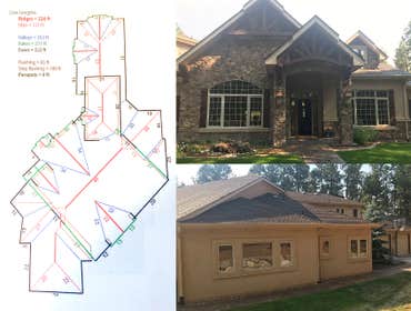 GAF HZ Barkwood 100 square home