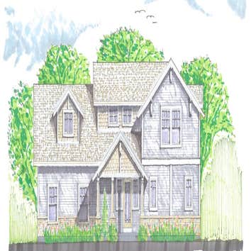 Large Custom Family Home in Kirkwood This 1 1/2 story, 2,500 square foot home was custom designed for a family in Kirkwood. With vaulted ceilings, and 