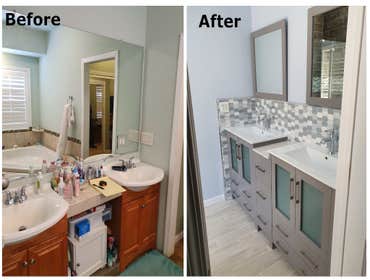 Before/After: Bathrooms