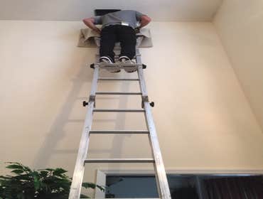 Duct cleaning Job